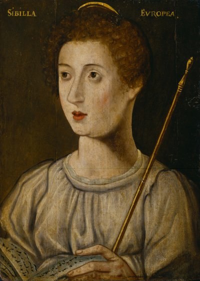 İngiliz Okulu - Avrupa Sibyl by Unbekannt Unbekannt